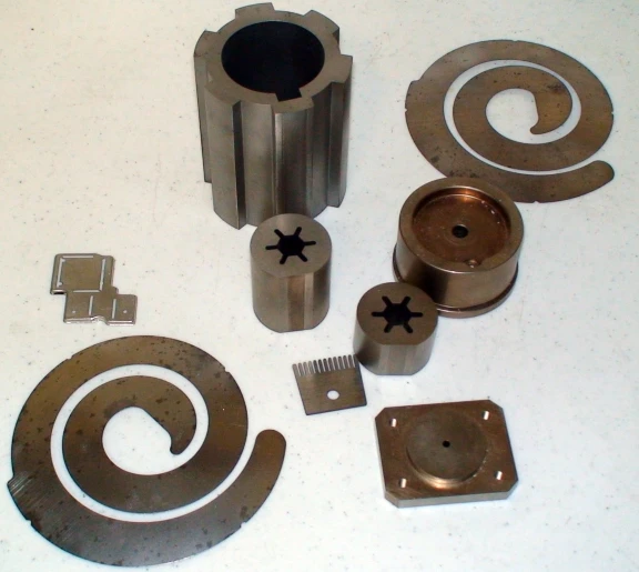 automotive die components and prototype blanks